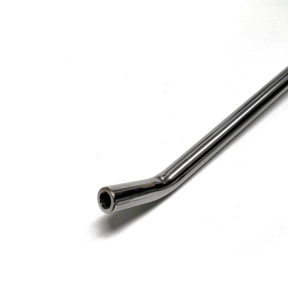 Xynova Edition Single Bend Angled Handle Steel PDR Tools with Interchangeable Tips – Paintless Dent Repair Rods InoxPDR