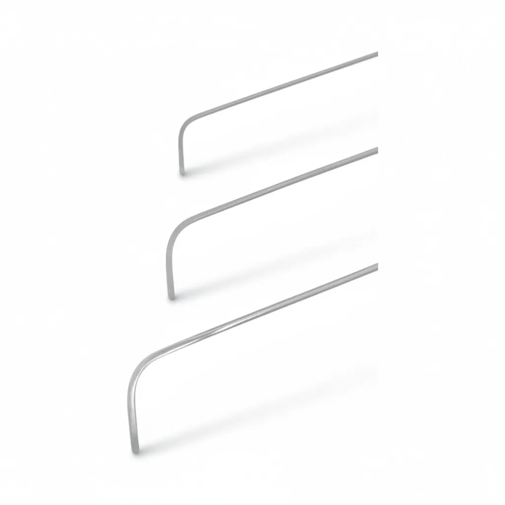 Trieste Edition 3-Częściowy Zestaw Prętów PDR z Grzechotkowym Uchwytem (Okrągła Końcówka)