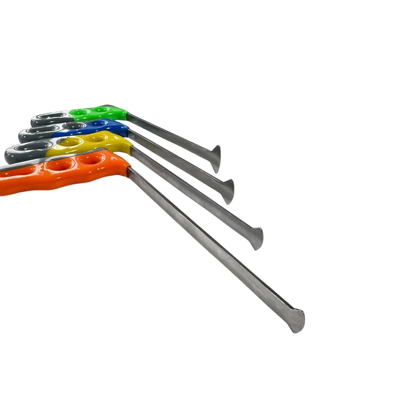 Mardin Edition 4-Piece 20cm White Steel Whale Tail PDR Tools – Paintless Dent Repair Rods InoxPDR