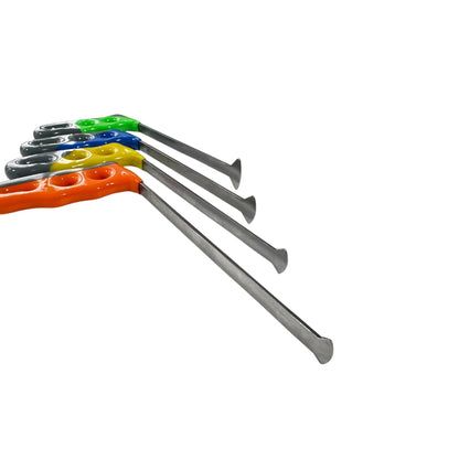 Mardin Edition 4-Piece 20cm White Steel Whale Tail PDR Tools – Paintless Dent Repair Rods InoxPDR