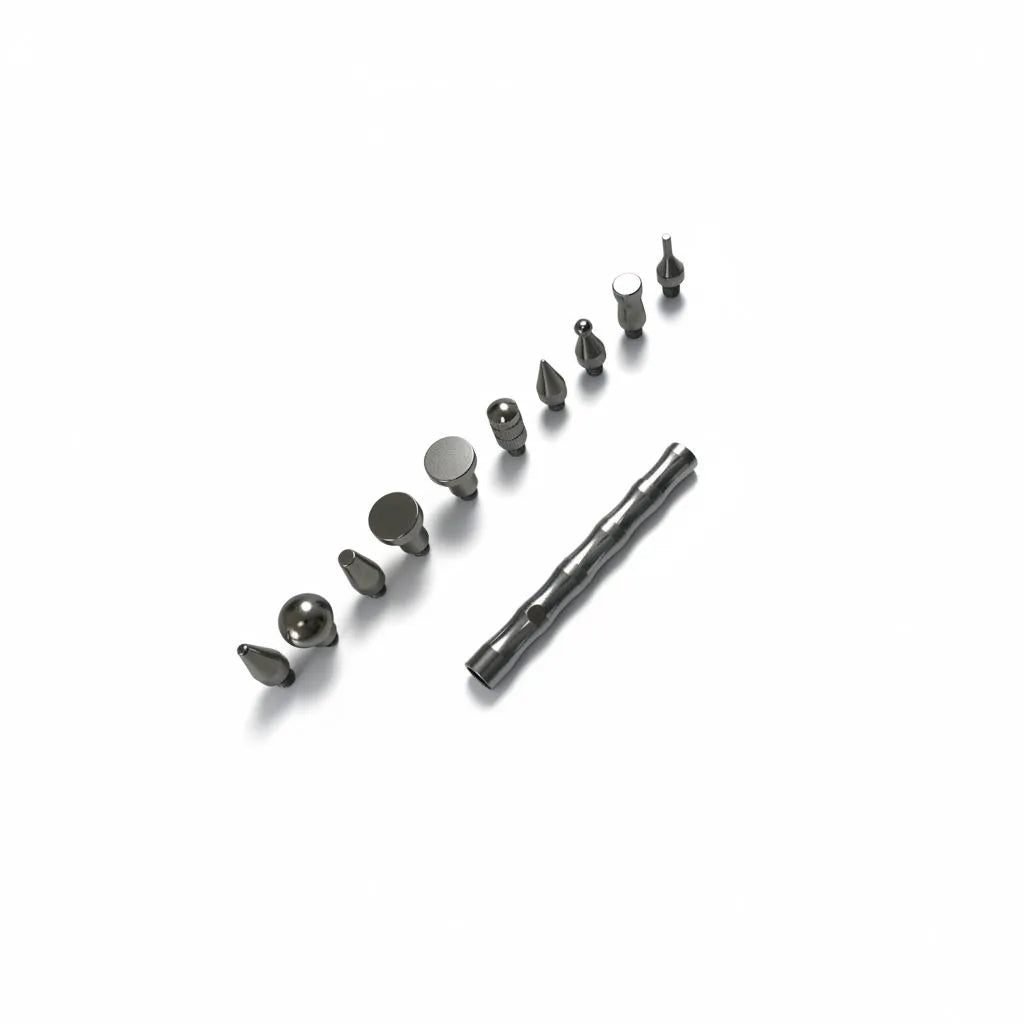 PDR INOX 11-częściowy zestaw Knockdown Pen (korpus aluminiowy / M8 & 5/16)