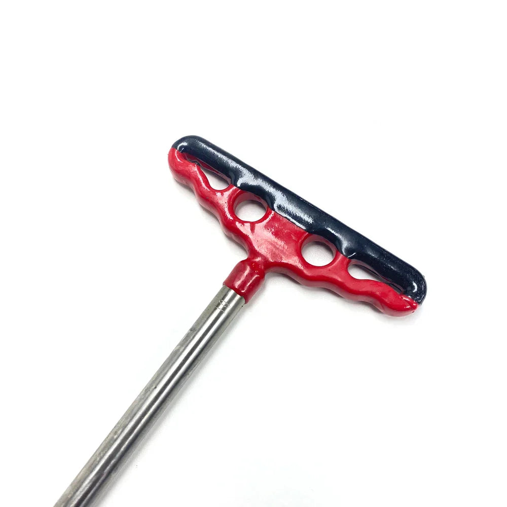 Karabük Edition 12mm Diameter Dual Bend Angled Handle PDR Tools with Interchangeable Tips – Paintless Dent Repair Rods InoxPDR