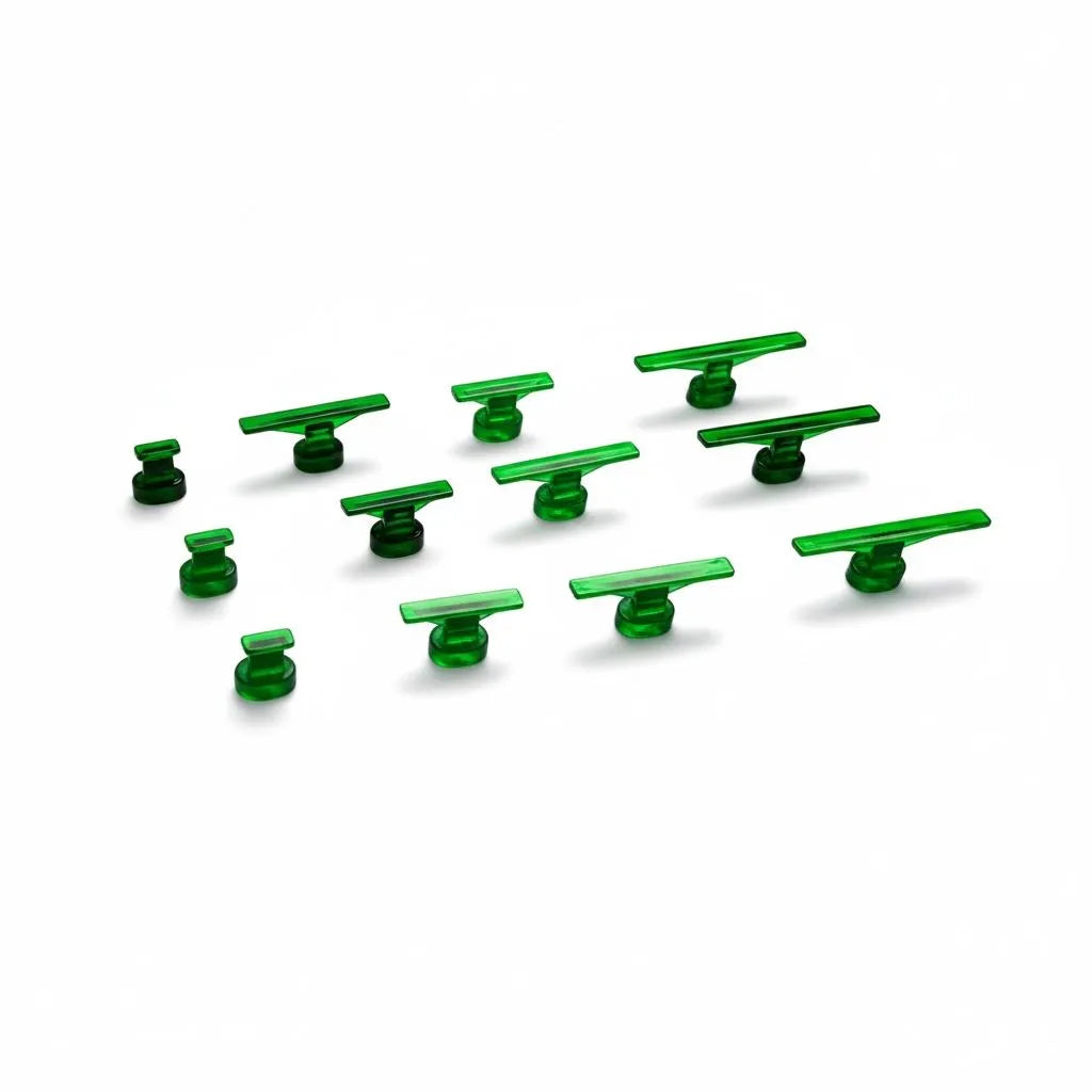 PDR INOX Zestaw 12 oznaczników liniowych (15cm–70cm)