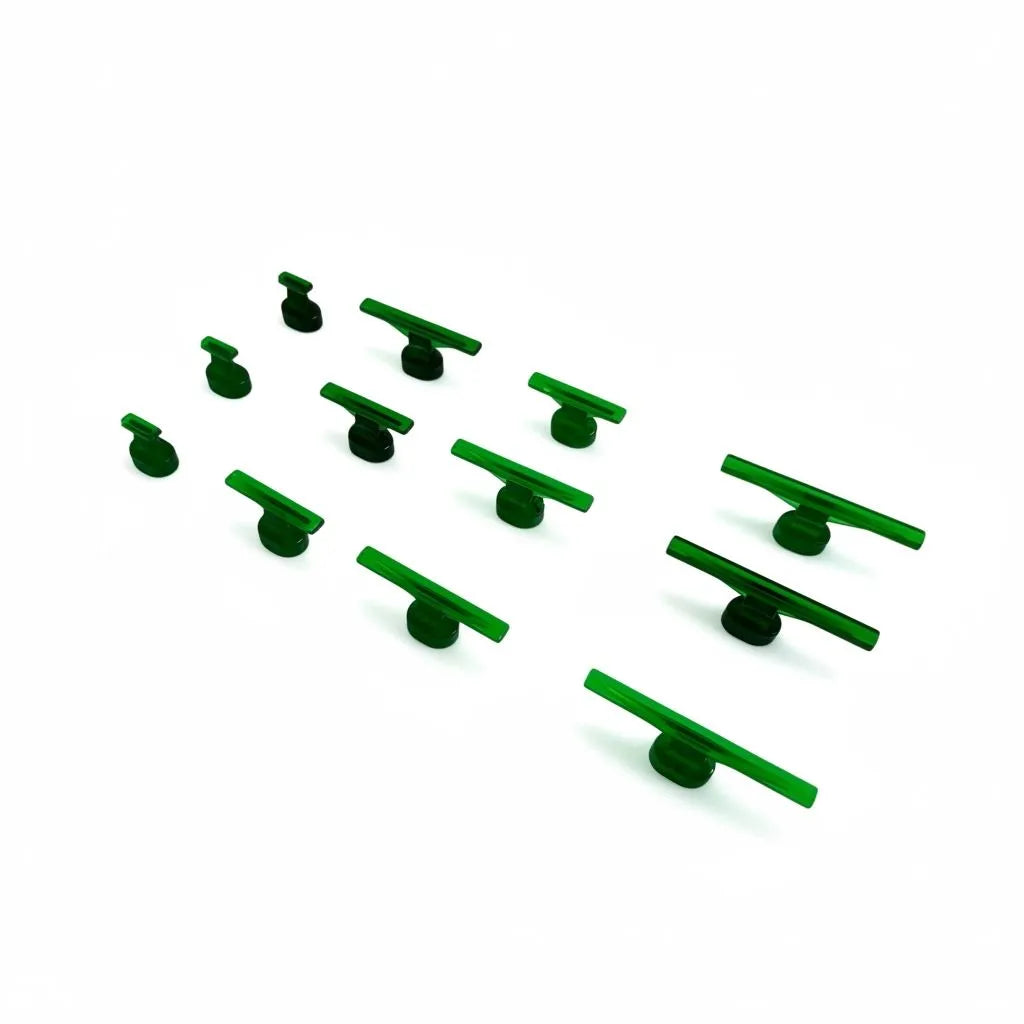 PDR INOX Zestaw 12 oznaczników liniowych (15cm–70cm)