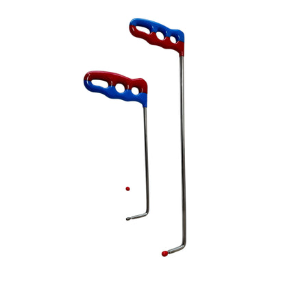 Set De 2 Piezas De Varillas PDR Zorvia Edition De Curvatura Simple (Punta Personalizada)