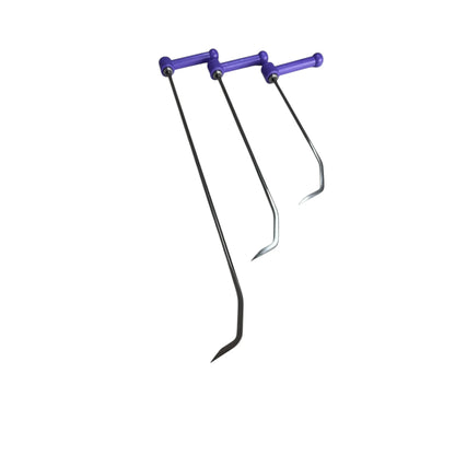 Ghent Edition 3-Piece Ratchet Handle PDR Rod Set (Progressive Sizes)