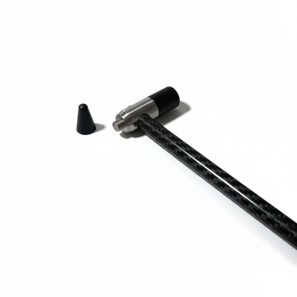 PDR INOX Młotek do Blendowania z Włókna Węglowego (Wymienne Końcówki)