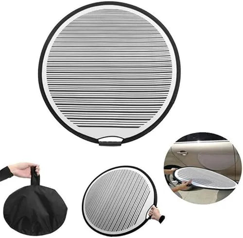 PDR INOX Składana tablica reflektorowa do wykrywania wgnieceń (80cm / 31.5")