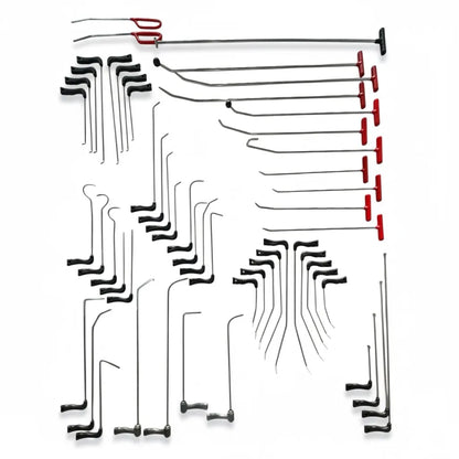 Oslo Edition 55-Piece Complete PDR Rod Set (White Spring Steel)