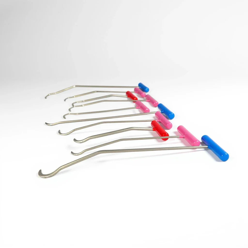 Kars Edition — 10-częściowy zestaw drążków PDR w kształcie znaku zapytania (6/8/10mm)