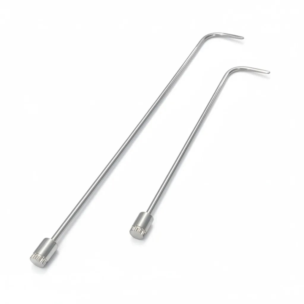 Zorvella Edition zestaw 2-częściowy prętów PDR obracanych o 360° (gruba okrągła końcówka)