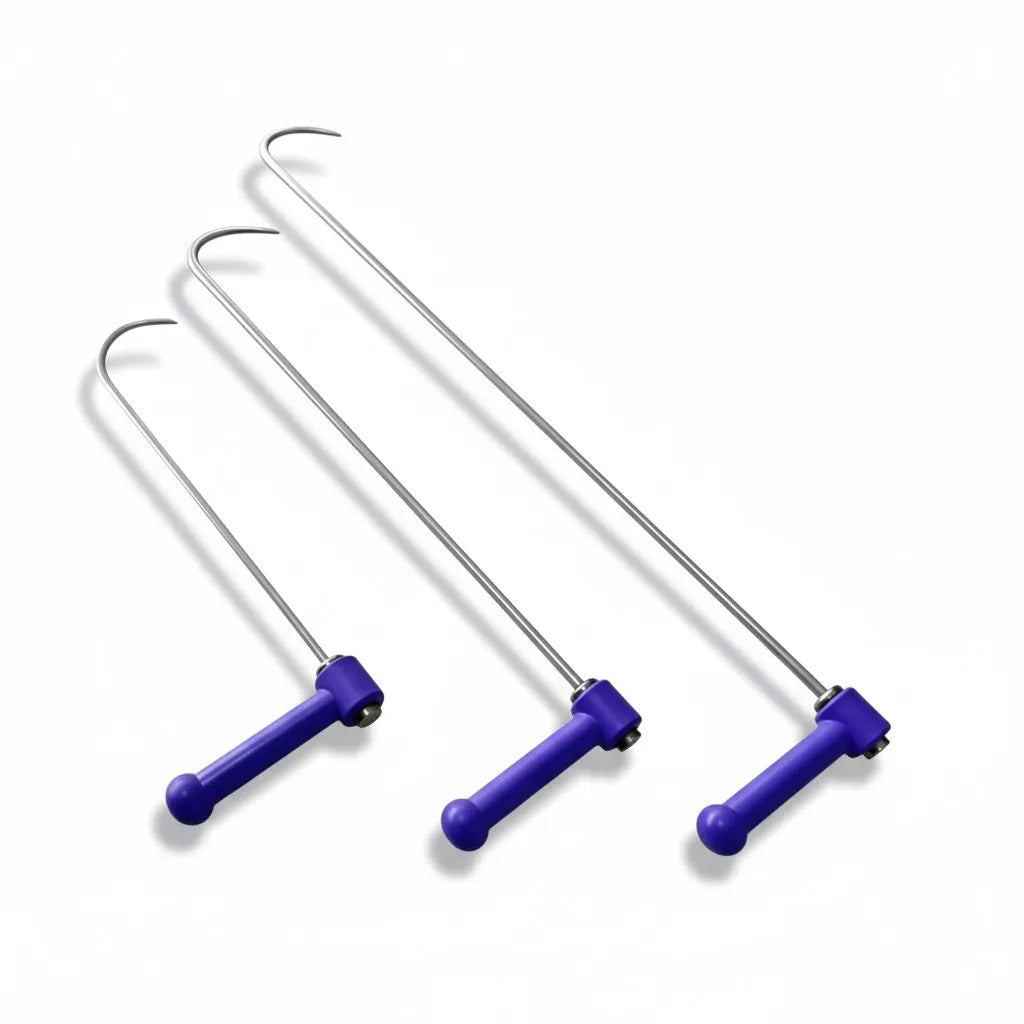 Braga Edition 3-Piece Ratchet Handle PDR Rod Set (Heavy-Duty)