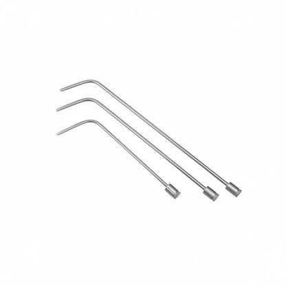 Berlin Edition Zestaw 3-Częściowy Prętów PDR Obracanych o 360° (Okrągła Końcówka)