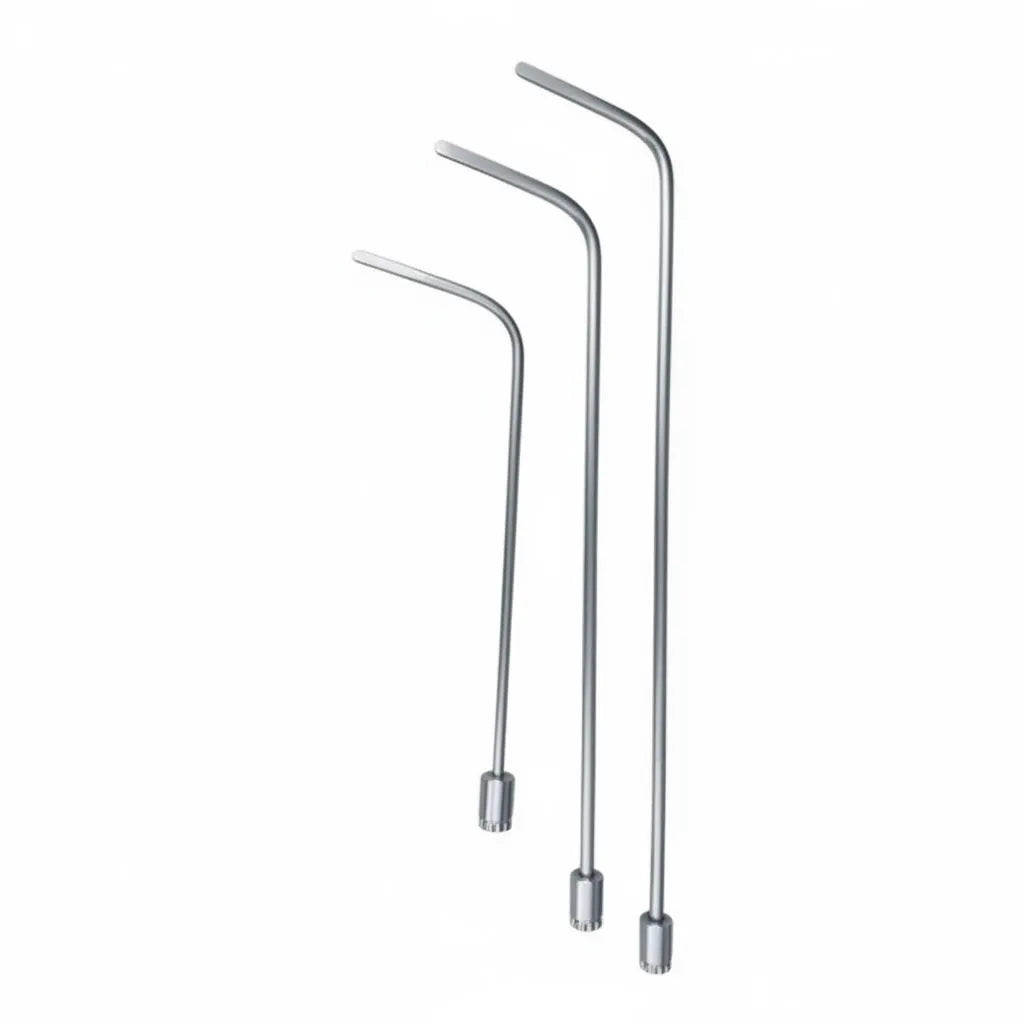 Berlin Edition Zestaw 3-Częściowy Prętów PDR Obracanych o 360° (Okrągła Końcówka)