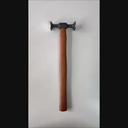 Młotek PDR INOX Model 4 z drewnianym uchwytem — precyzyjny do napraw karoserii