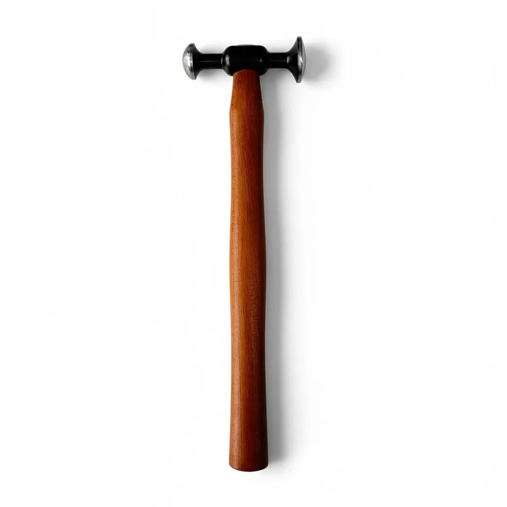 PDR INOX Model 3 Wooden Handle Steel Tapping Hammer